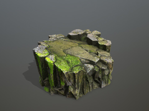 Cliff rocks 3D Modell