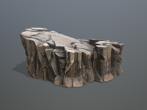 Cliff rocks 3D मॉडल