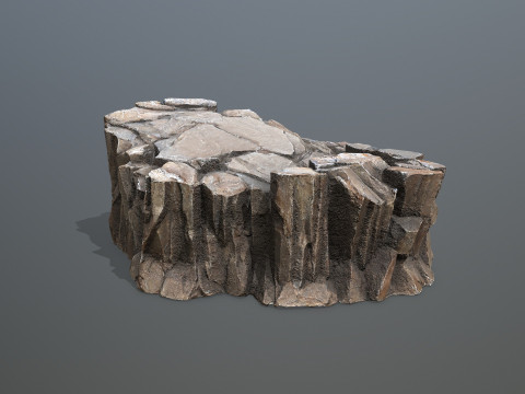 Cliff rocks 3D मॉडल