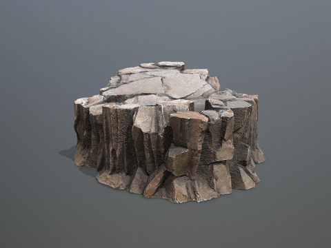 Cliff rocks 3D मॉडल