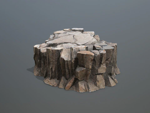 Rocce della scogliera Modello 3D