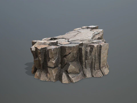 Rocce della scogliera Modello 3D