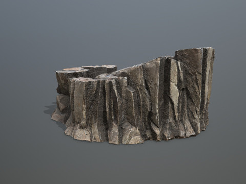 Cliff rocks 3D मॉडल