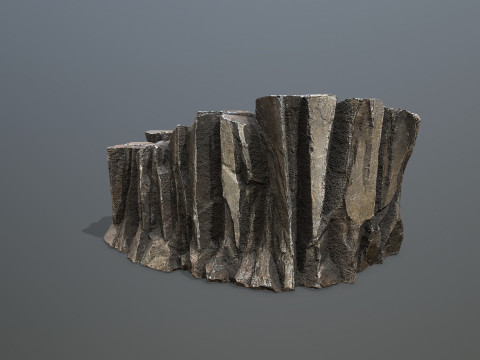 Cliff rocks 3D मॉडल