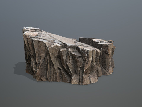 Cliff rocks 3D मॉडल