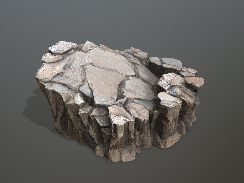 Cliff rocks 3D मॉडल