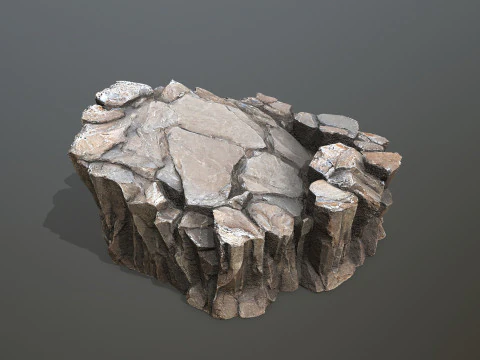 Rocce della scogliera Modello 3D