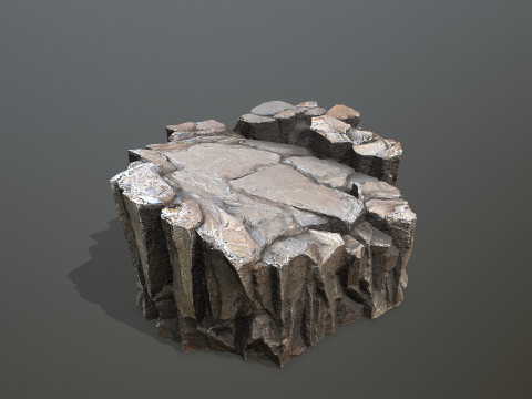 Cliff rocks 3D मॉडल