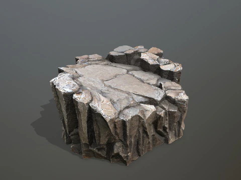 Rocce della scogliera Modello 3D