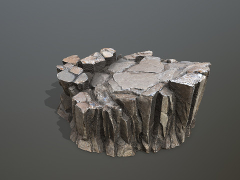 Cliff rocks 3D मॉडल