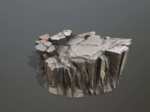 Rocce della scogliera Modello 3D