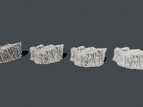 Cliff rocks 3D मॉडल