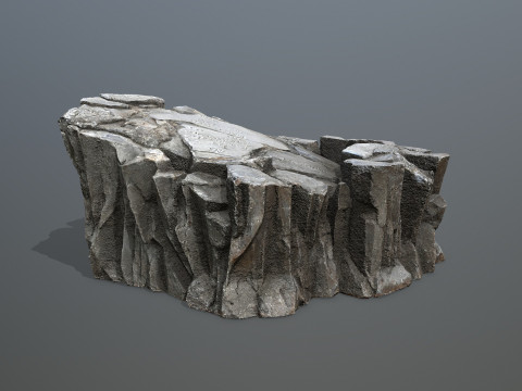 Cliff rocks Model 3D