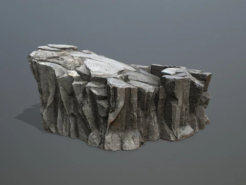 Cliff rocks 3D Model