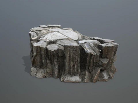 Cliff rocks 3D Model
