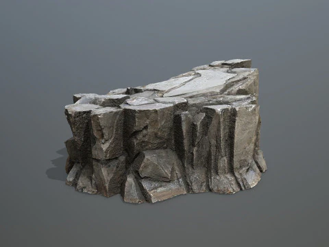 Cliff rocks 3D Model
