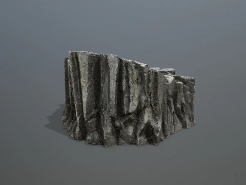 Cliff rocks 3D Model