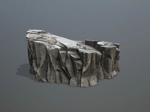 Cliff rocks 3D Model