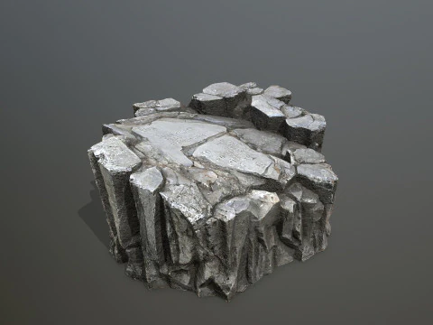 Cliff rocks 3D Model