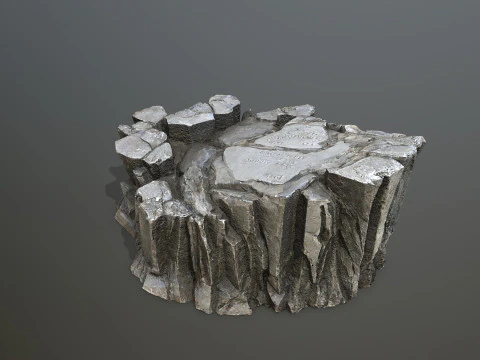 Cliff rocks 3D Model