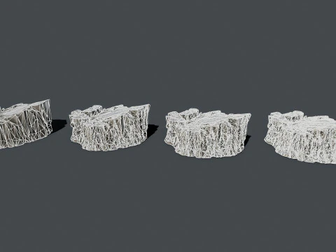 Cliff rocks 3D Model