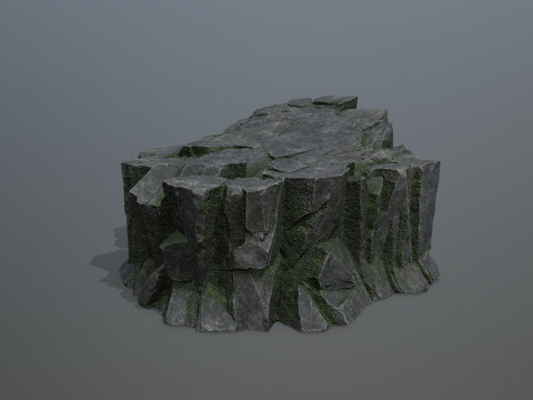 Cliff rocks 3D Модель