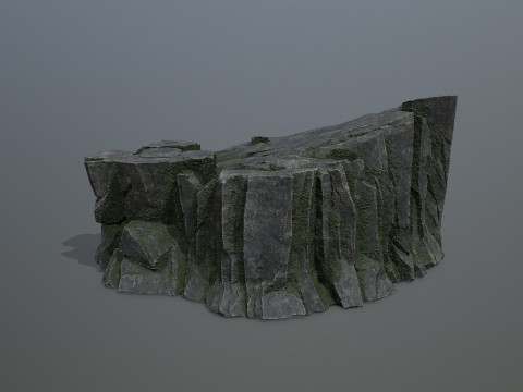 Cliff rocks 3D Модель