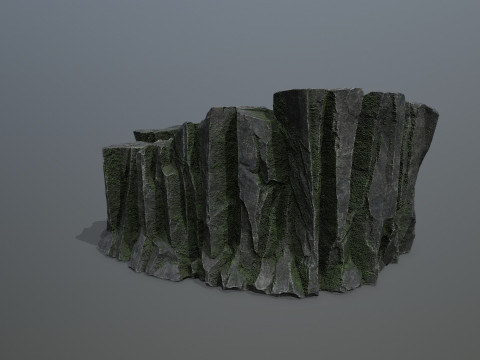 Cliff rocks 3D Модель
