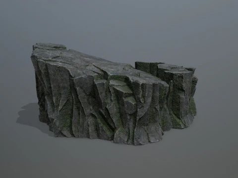 Cliff rocks 3D Model