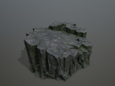 Cliff rocks 3D Модель