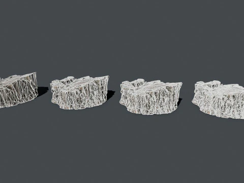 Desert cliff rocks 3D Model
