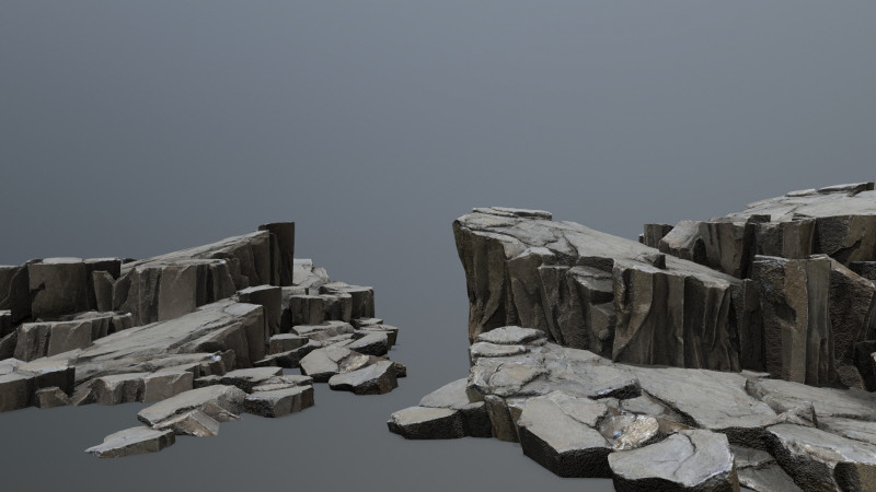 Desert Rocks Modello 3D .c4d .max .obj .3ds .fbx .stl .blend 