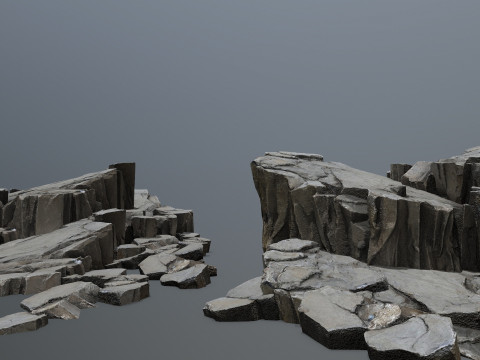 Desert Rocks Modelo 3D