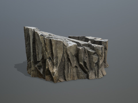 Desert Rocks Modello 3D