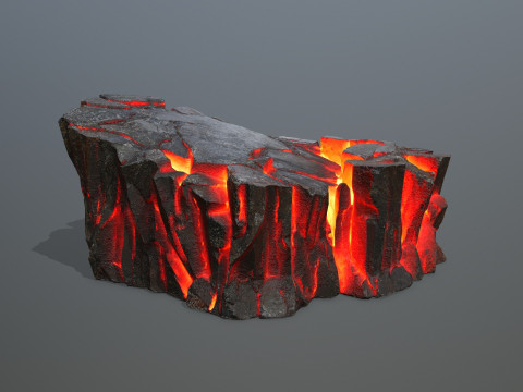 Lava rocks 3D 模型
