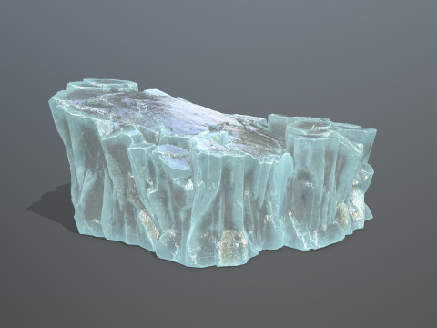 Ice rocks 3D Модель
