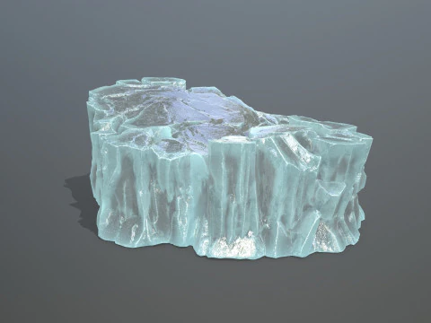 Ice rocks 3D Model