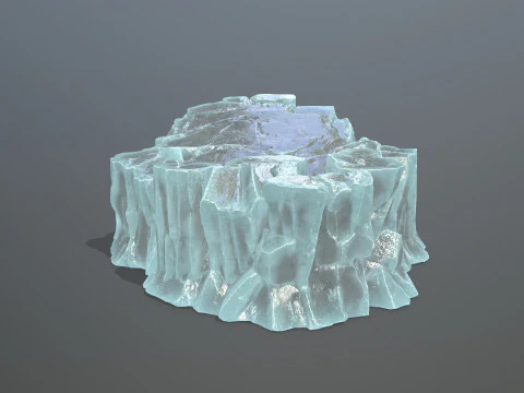 Ice rocks 3D Model