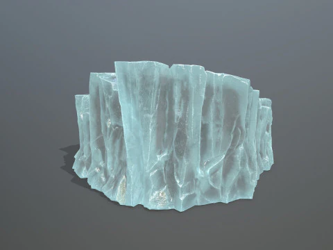 Ice rocks 3D Model
