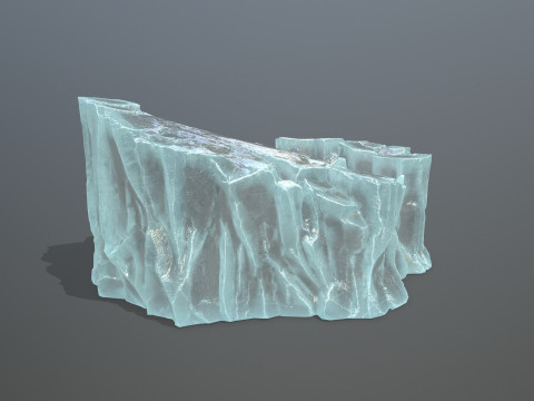 Ice rocks 3D Модель