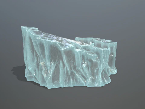 Ice rocks 3D Model