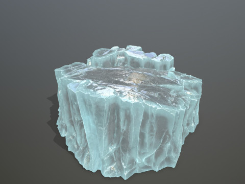 Ice rocks 3D Модель
