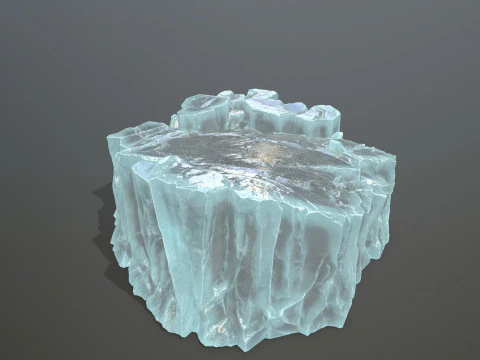 Ice rocks 3D Model