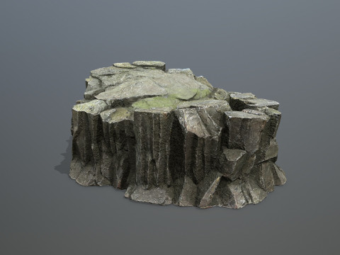 Cliff rocks 3D 模型