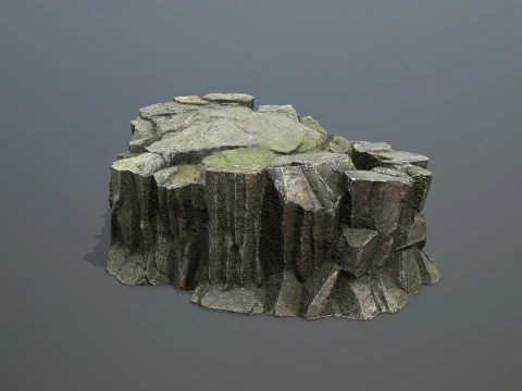 Cliff rocks 3D Model