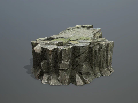 Cliff rocks 3D Model