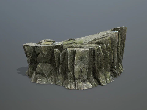 Cliff rocks 3D Model