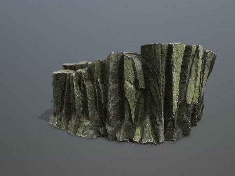 Cliff rocks 3D 模型