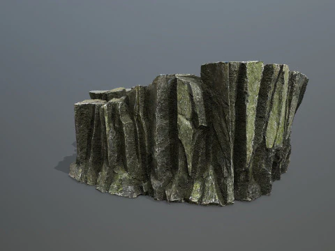 Cliff rocks 3D Model