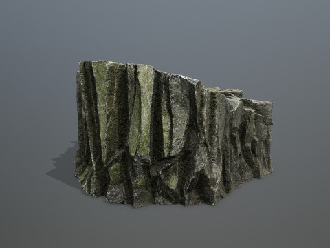 Cliff rocks 3D 模型